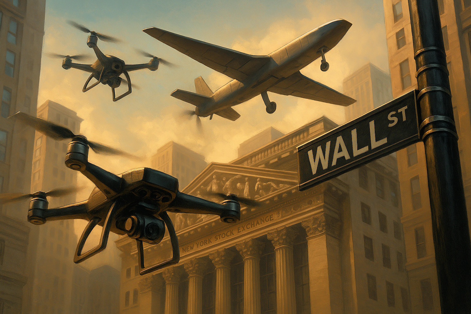 Los drones conquistan Wall Street: tres acciones que los expertos colocan en el radar