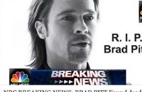 Brad Pitt muerte