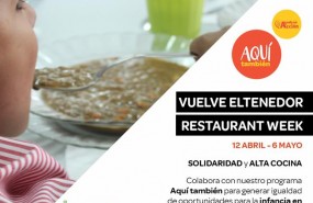 ep 4 edicion solidariaeltenedor restaurant weekbeneficioayudaacci