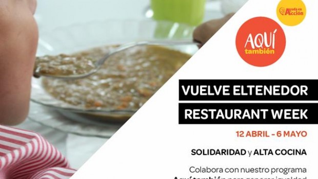 ep 4 edicion solidariaeltenedor restaurant weekbeneficioayudaacci