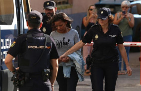 ep ana julia quezada llega a la audiencia provincial de almeria para escuchar el veredicto sobre la