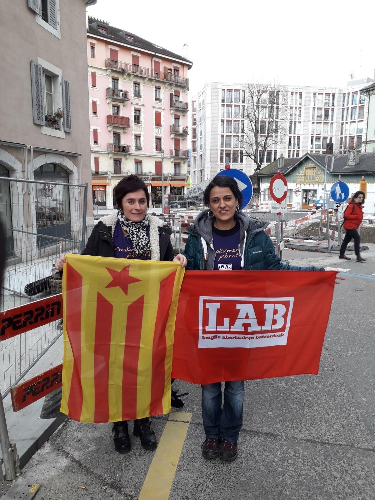 Aranburu y Gabriel en Ginebra. | LAB ep aranburugabrielginebra