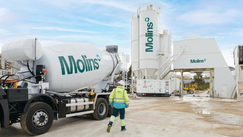 Archivo - Cementos Molins empieza a cotizar este lunes en el mercado continuo. | MOLINS - Archivo ep archivo cementos molins empieza a cotizar este lunes en el mercado continuo