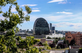 ep archivo   fachada del edificio la vela en la ciudad del bbva