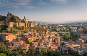 ep archivo   tbilisi capital city of georgia in a morning sunrise georgia city europe