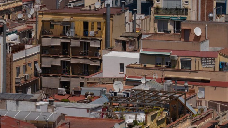 ep archivo varios edificios de viviendas vistos desde el mirador del poble sec ep archivo varios edificios de viviendas vistos desde el mirador del poble sec