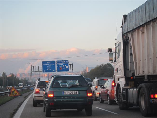 ep autopista a66 y trafico retenciones carreteras