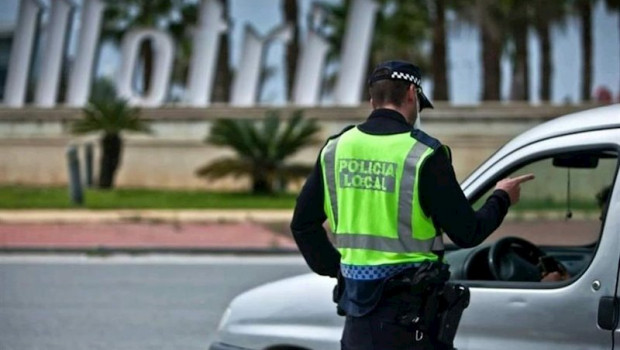 ep control de la policia local de motril en la costa de granada