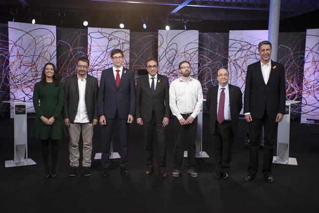 ep debatecandidaturaslas elecciones catalanas 2017