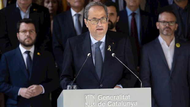 ep declaracion institucional del presidente de la generalitat de catalunya quim torra tras la