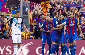 ep deportivo barcelona fernando navarro busquets neymar rakitic
