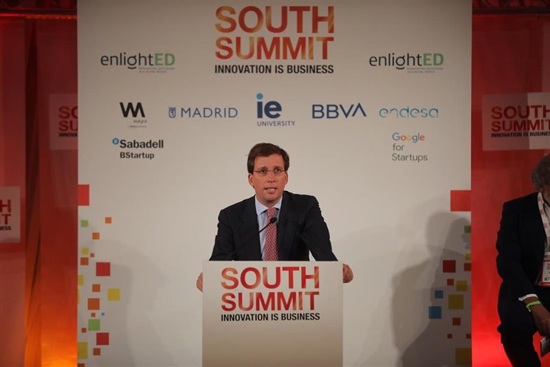 ep el alcalde de madrid jose luis martinez almeida participa en el acto de clausura de south summit