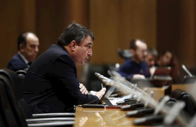 ep el diputado del pnv aitor esteban este miercoles en la primera sesion de la comision del congreso