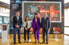 ep el director general de adigital cesar tello la presidenta de adigital susana voces la secretaria