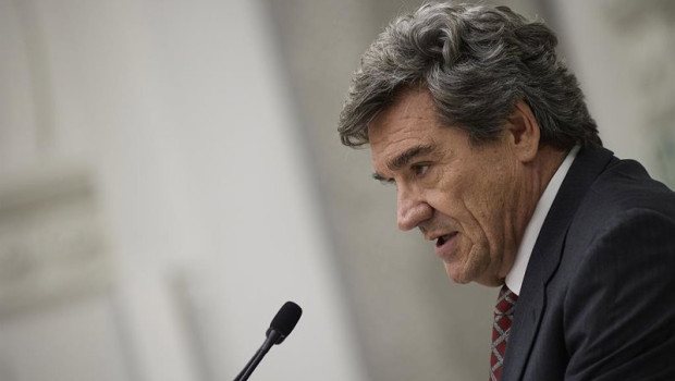 ep el gobernador del banco de espana jose luis escriva durante la presentacion del programa de