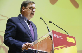 ep el ministro de agricultura pesca y alimentacion luis planas durante su intervencion en la
