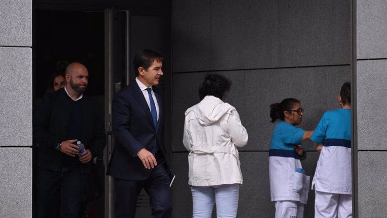 ep el presidente de bbva carlos torres 2i a su salida tras declarar en la audiencia nacional por el ep el presidente de bbva carlos torres 2i a su salida tras declarar en la audiencia nacional por el