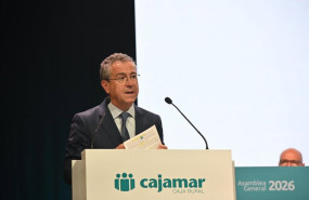 ep el presidente de cajamar eduardo baamonde durante la asamblea general de delgados de la entidad a