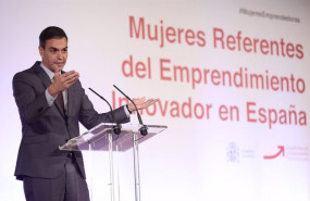 ep el presidente del gobierno pedro sanchez clausura el acto organizado por el alto comisionado para