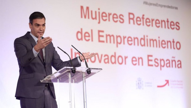 ep el presidente del gobierno pedro sanchez clausura el acto organizado por el alto comisionado para
