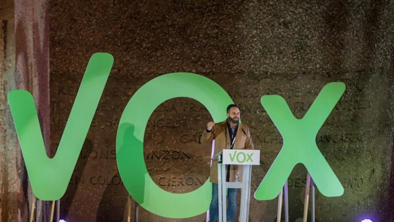 Ricardo Rubio - Europa Press ep el presidente y candidato a la presidencia del gobierno por vox santiago abascal interviene en un