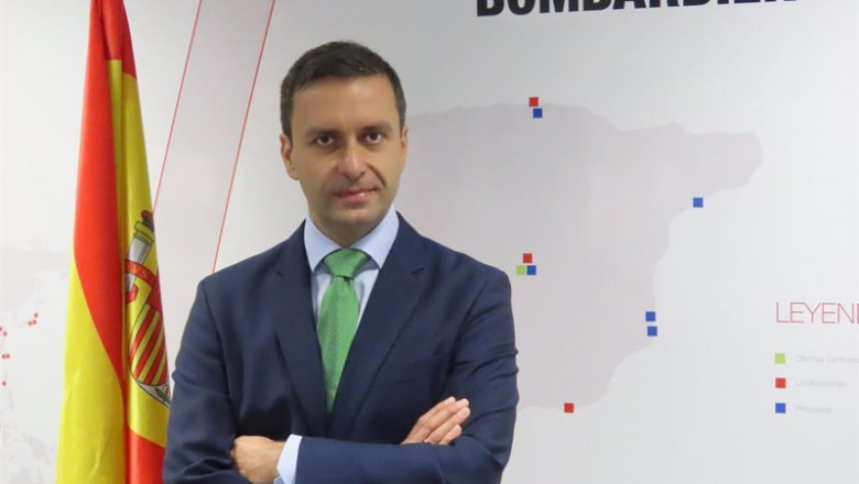 El presidente y consejero delegado de Bombardier en España, David Torres | BOMBARDIER - Archivo ep el presidente y consejero delegado de bombardier en espana david torres