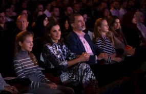 ep i-d la infanta sofia la reina letizia el rey felipe vi y la princesa leonor juntos hacen planes