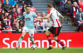ep iago aspas encara a inigo martinezathletic-celta