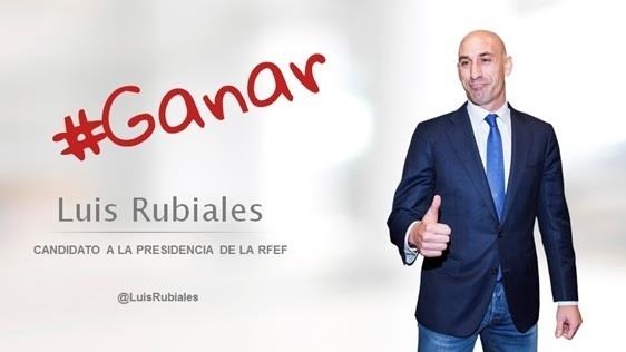 Imagen de campaña de Luis Rubiales para la presidencia de RFEF | CANDIDATURA RUBIALES ep imagencampanaluis rubialesla presidenciarfef