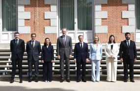 ep la delegacion de philips iberica recibida en audiencia por el rey felipe vi
