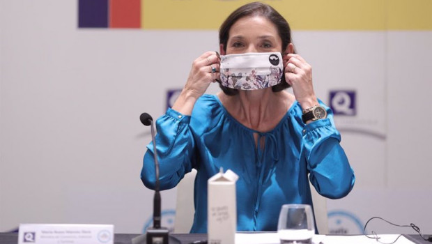 ep la ministra de industria comercio y turismo reyes maroto en el acto de la xiv edicion de la