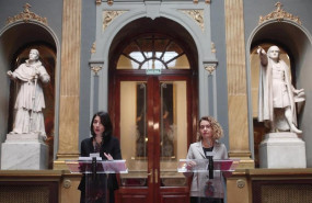 ep la presidentas del senado pilar llop y del congreso meritxell batet