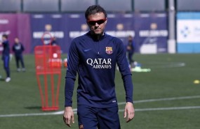ep luis enrique entrenandobarcelona