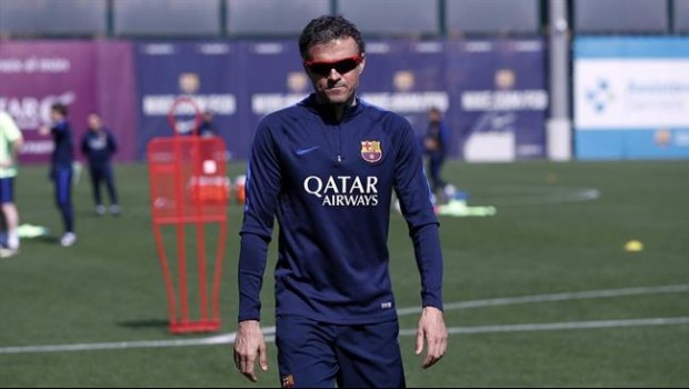 ep luis enrique entrenandobarcelona