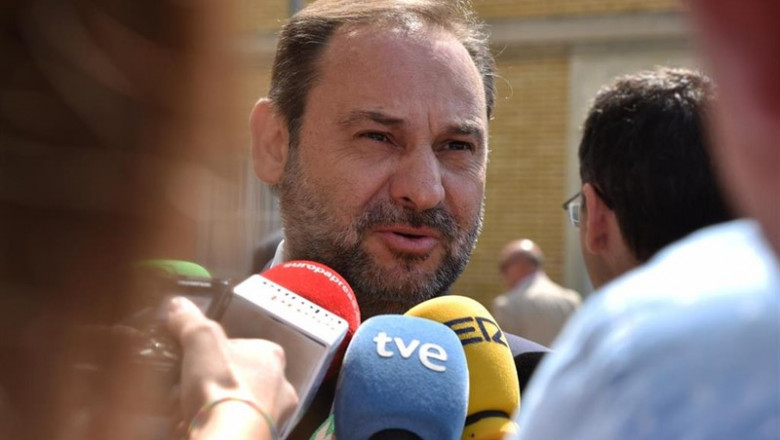 El ministro de Fomento en funciones y secretario de Organización del PSOE, José Luis Ábalos. | Jorge Gil - Europa Press ep ministrofomentofuncionessecretarioorganizacionpsoe jose luis abalos