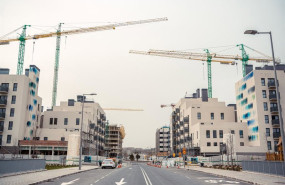 ep obras en el nuevo barrio de los berrocales a 4 de marzo de 2026 en madrid espana