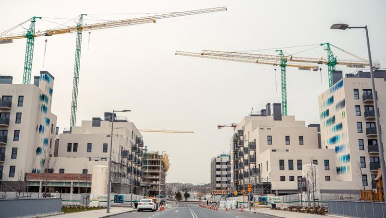 ep obras en el nuevo barrio de los berrocales a 4 de marzo de 2026 en madrid espana ep obras en el nuevo barrio de los berrocales a 4 de marzo de 2026 en madrid espana