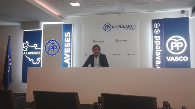 El presidente del PP de Álava, Iñaki Oyarzábal | EUROPA PRESS ep presidentepp de alava inaki oyarzabal