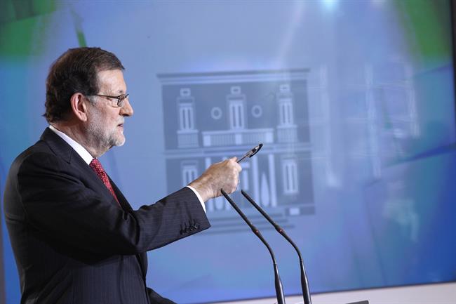 Rajoy comparece en la Moncloa | EUROPA PRESS ep rajoy comparecela moncloa