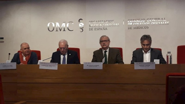 Reunión del Foro Profesional, compuesto por médicos y enfermeros, para pedir reunirse con el ministro de Sanidad, Salvador Illa. | EUROPA PRESS ep reunion del foro profesional compuesto por medicos y enfermeros para pedir reunirse con el