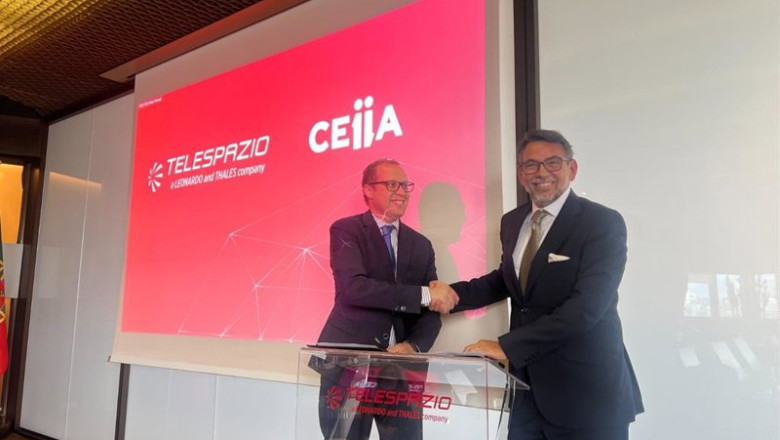 Telespazio Ibérica, filial de la firma italiana de defensa Leonardo, y CEiiA, centro de ingeniería y desarrollo de producto con sede en Portugal, ha firmado un alianza de cooperación a largo plazo. | TELESPAZIO Y CEIIA ep telespazio iberica filial de la firma italiana de defensa leonardo y ceiia centro de ingenieria y