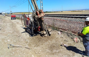ep trabajos en la linea sevilla huelva a su paso por constantina