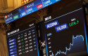 ep varios paneles del ibex 35 en el palacio de la bolsa a 2 de junio de 2023 en madrid espana