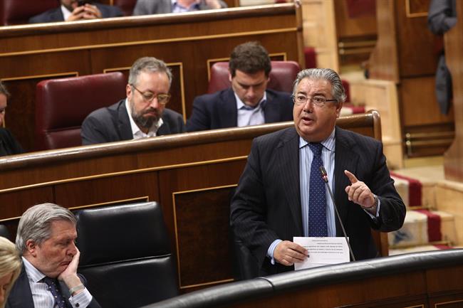 Zoido en la sesión de control al Congreso en el Congreso | EUROPA PRESS ep zoidola sesioncontrolcongresocongreso