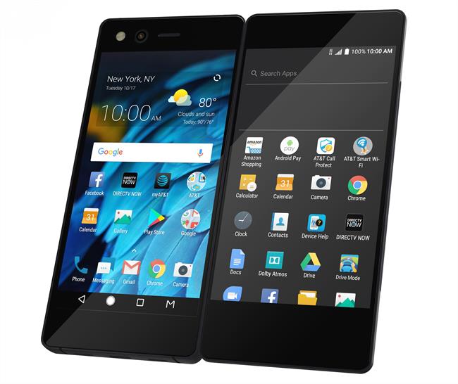 ep zte presenta axon m un smartpohnedoble pantalla plegable