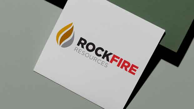 dl rockfire resources aim exploration mining metals development logo