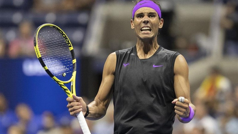 Javier Rojas/Prensa Internaciona / DPA ep 04 september 2019 us new york spanish tennis player rafael nadal celebrates victory after