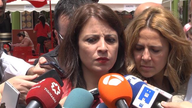 Adriana Lastra, futura portavoz del PSOE, tras El Anuncio De Rajoy | EUROPA PRESS ep adriana lastra futura portavozpsoe trasanunciorajoy