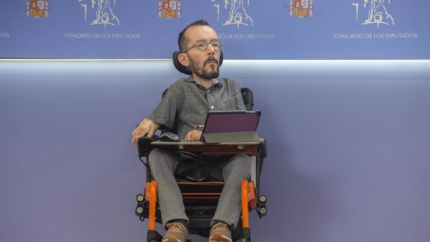 ep archivo   el portavoz de unidas podemos en el congreso pablo echenique interviene en una rueda de
