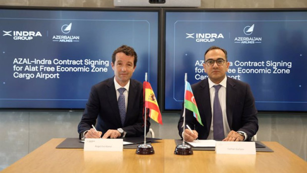 ep archivo el presidente de indra angel escribano y el asesor del presidente de azerbaijan ep archivo el presidente de indra angel escribano y el asesor del presidente de azerbaijan